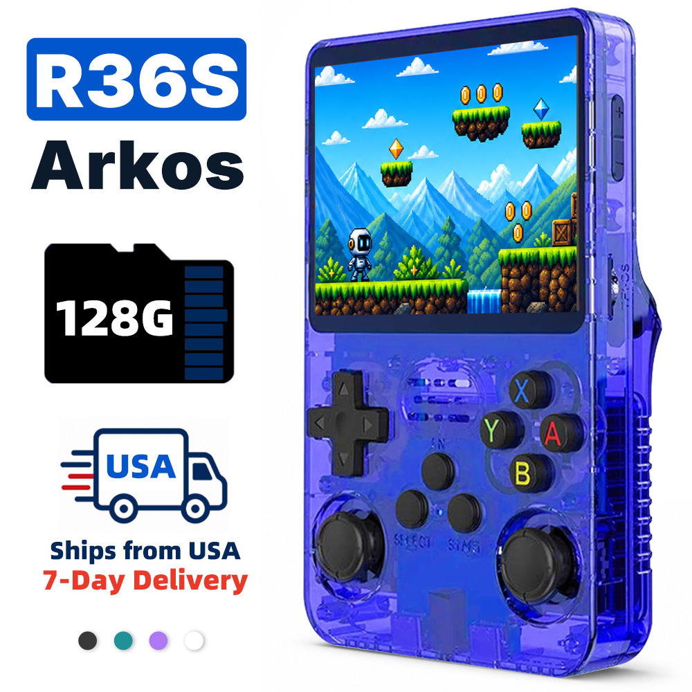 Retro Handheld Game Console R36S - 2026 Retro Handheld Game Console 3.5