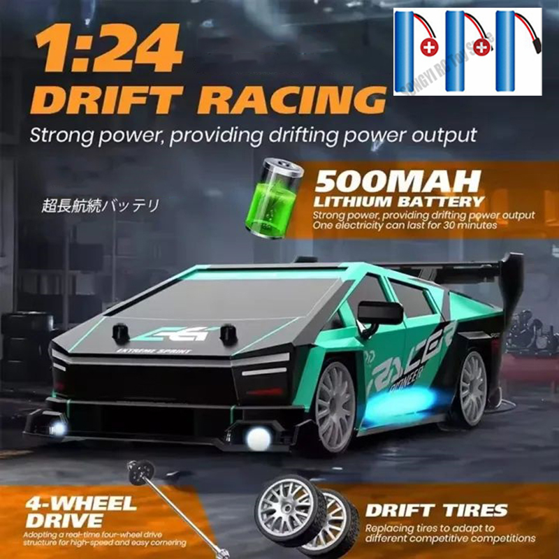 Rc Drift Car 1 24 Scale 4Wd - Remote Control Car RC Drift 2.4GHz