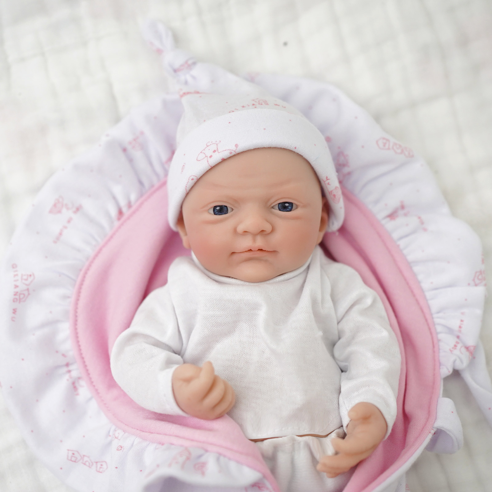 Reborn Baby Doll Silicone Realistic - 12
