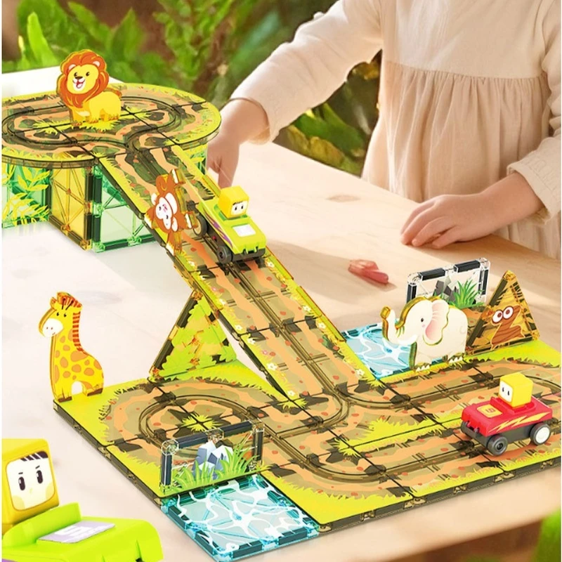 Magnetic Building Blocks Set w - Building Blocks 评论和价格