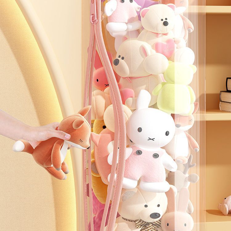 Stuffed Toy Storage Barrel wit - Dolls 评论和价格