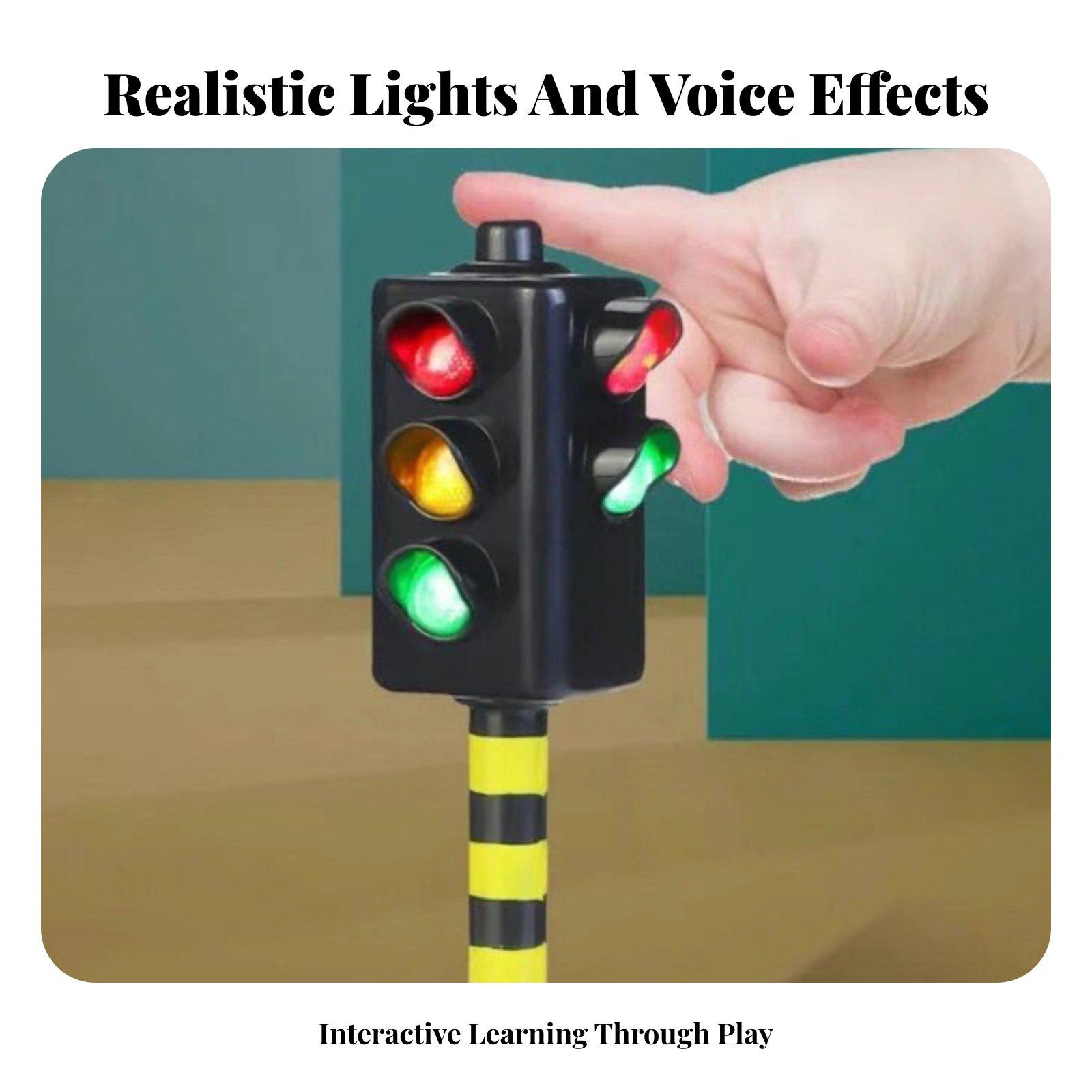 Toy Traffic Light Voice Functi - Educational Toys 评论和价格