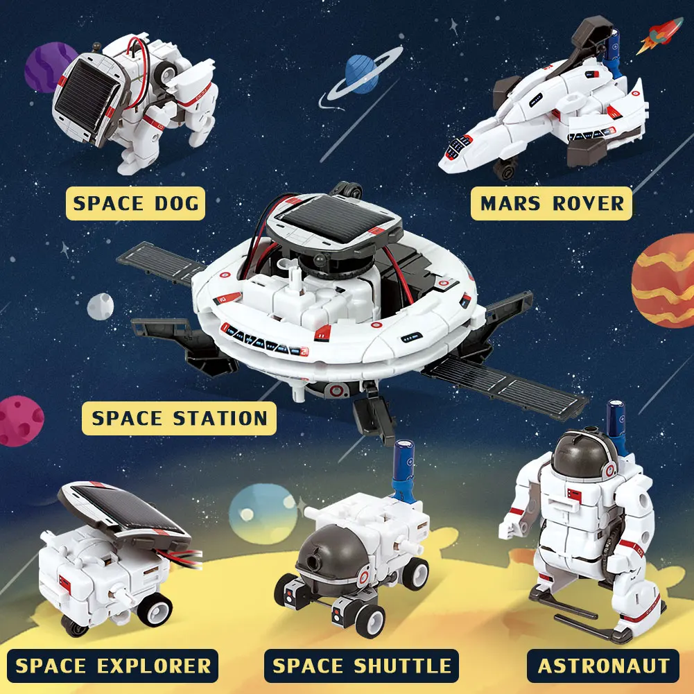 Solar Robot Toys Kits STEM Tec - Stem Solar Robot Kit For Kids 评论和价格