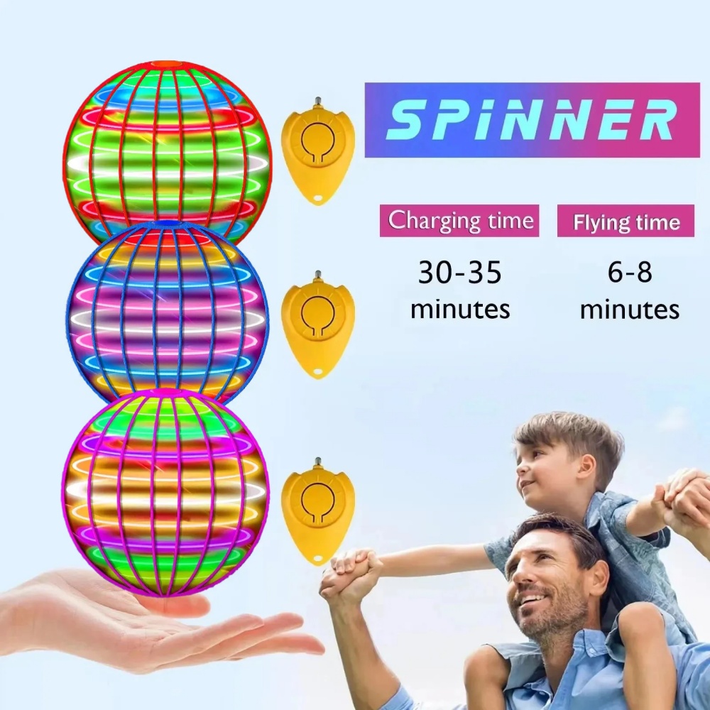 Flying Orb Boomerang Ball LED  - Stem Solar Robot Kit For Kids 评论和价格