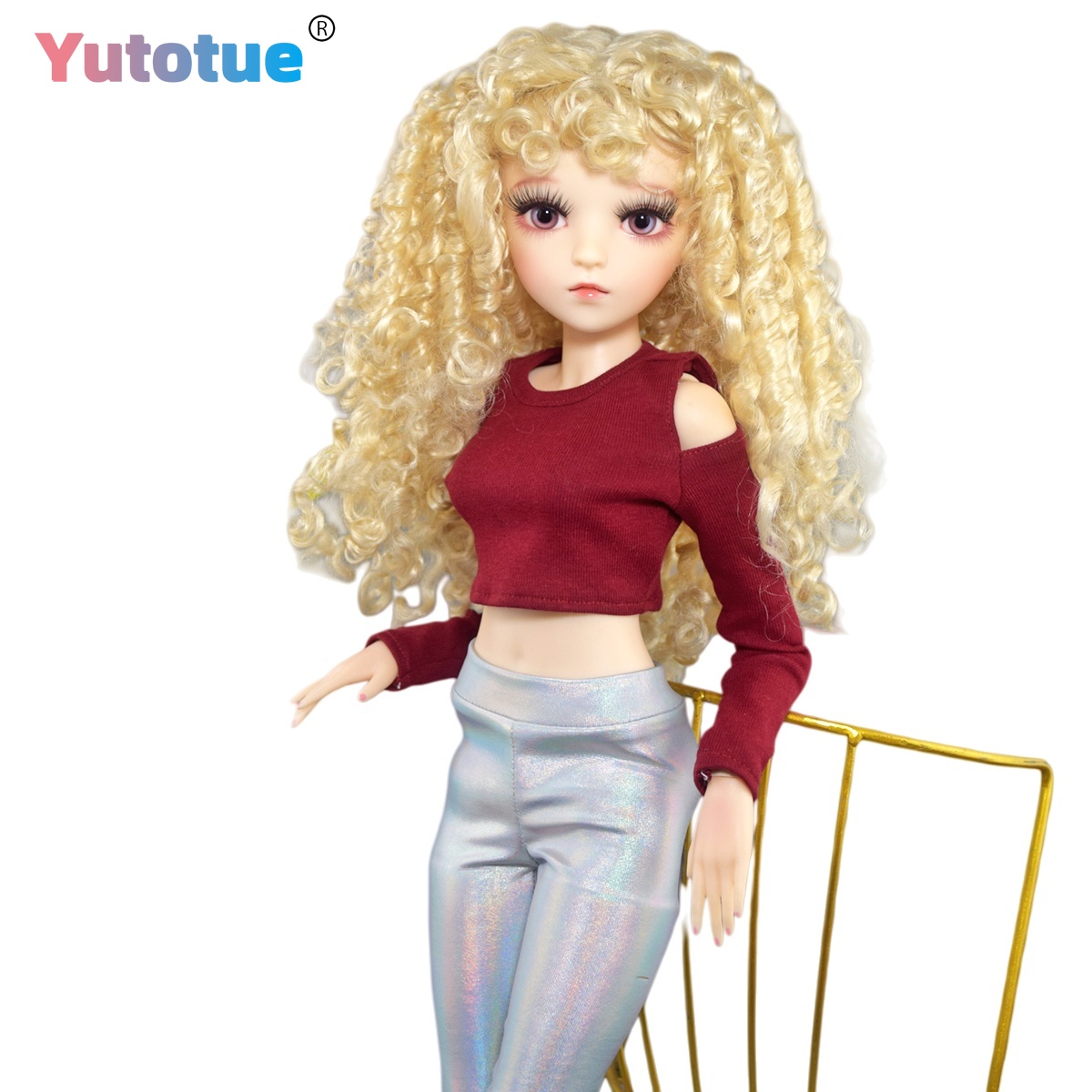 YUTOTUE 60cm Height Girl Doll  - Bjd Doll 1 6 Full Set With Clothes 评论和价格