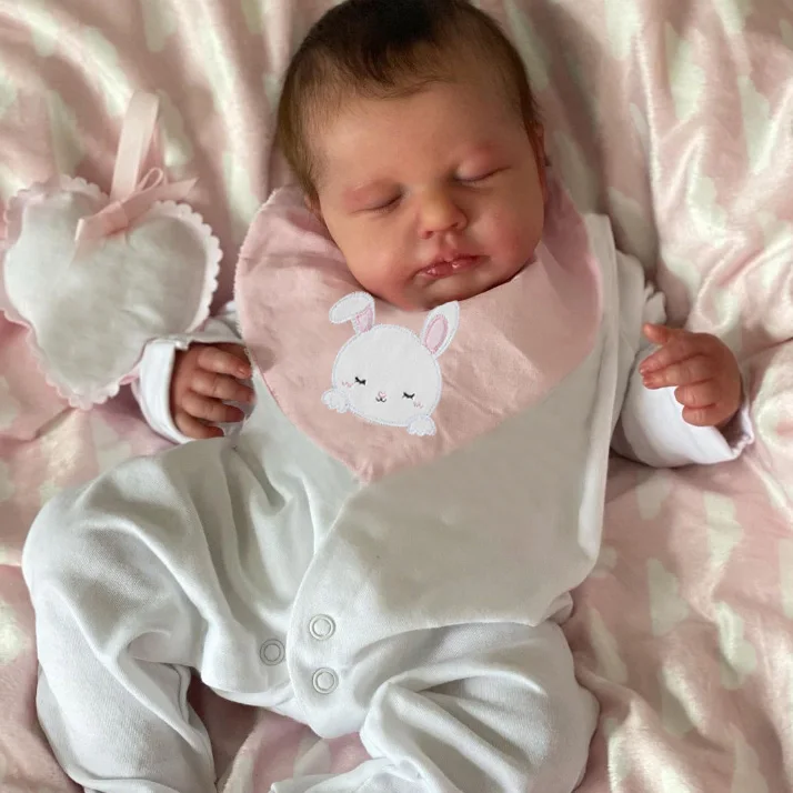 49CM Cuddly Full Body Silicone - Reborn Baby Doll Silicone Realistic 评论和价格