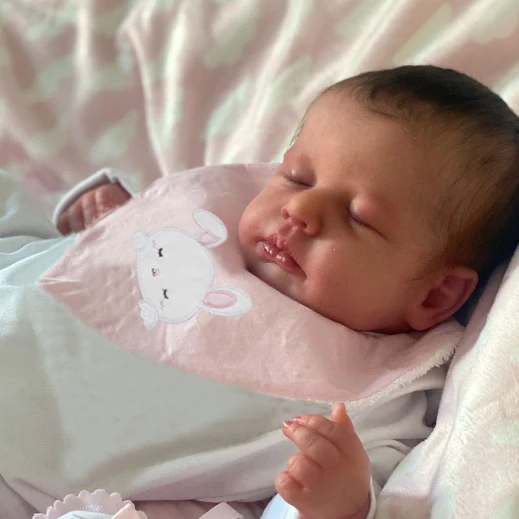 49CM Cuddly Full Body Silicone - Reborn Baby Doll Silicone Realistic 评论和价格