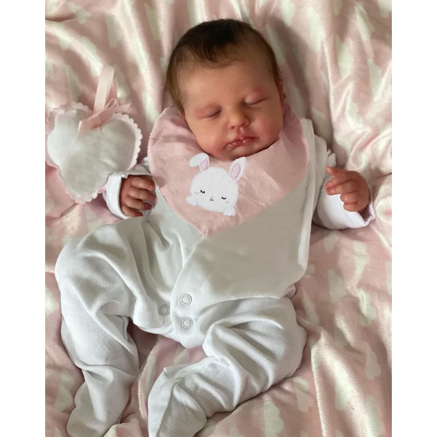 49CM Cuddly Full Body Silicone - Reborn Baby Doll Silicone Realistic 评论和价格