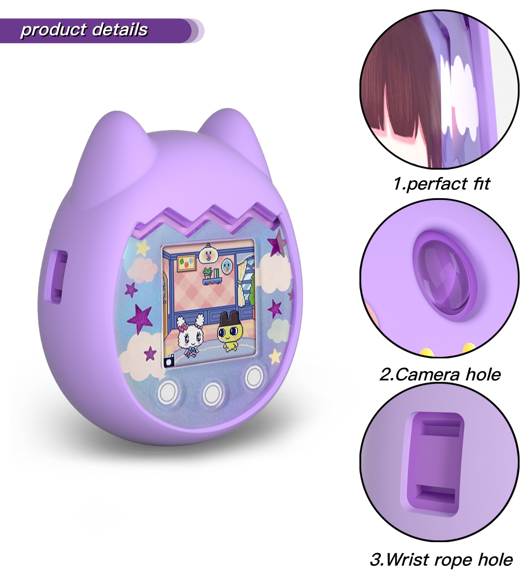 Shockproof Silicone Virtual El - Tamagotchi Electronic Pet Virtual 评论和价格