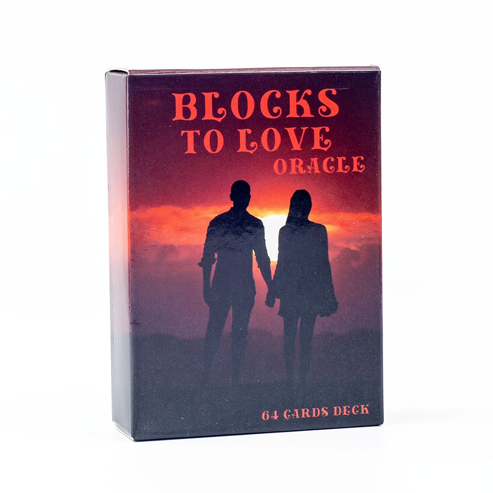 Blocks to Love Oracle 64 Cards - Tarot Cards Deck With Guidebook 评论和价格