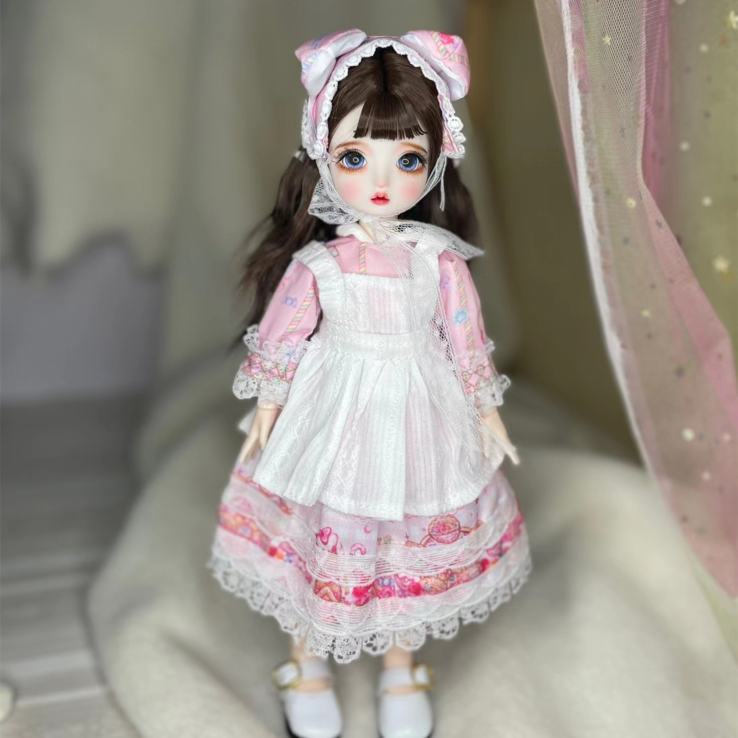 1/6 Scale Super Cute Fashion D - Bjd Doll 1 6 Full Set With Clothes 评论和价格