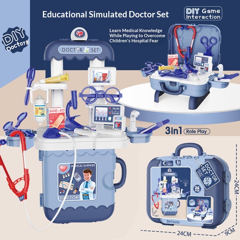 Generic  3 In 1 DIY Doctor Sta - Educational Toys 评论和价格