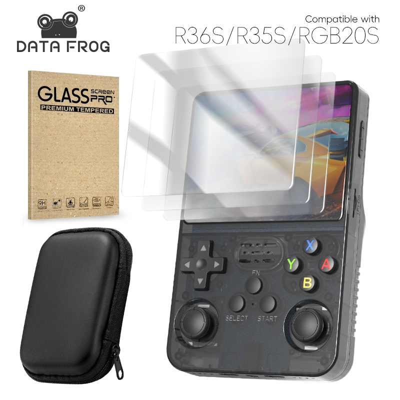 DATA FROG R36S Screen Protecto - Retro Handheld Game Console R36S 评论和价格