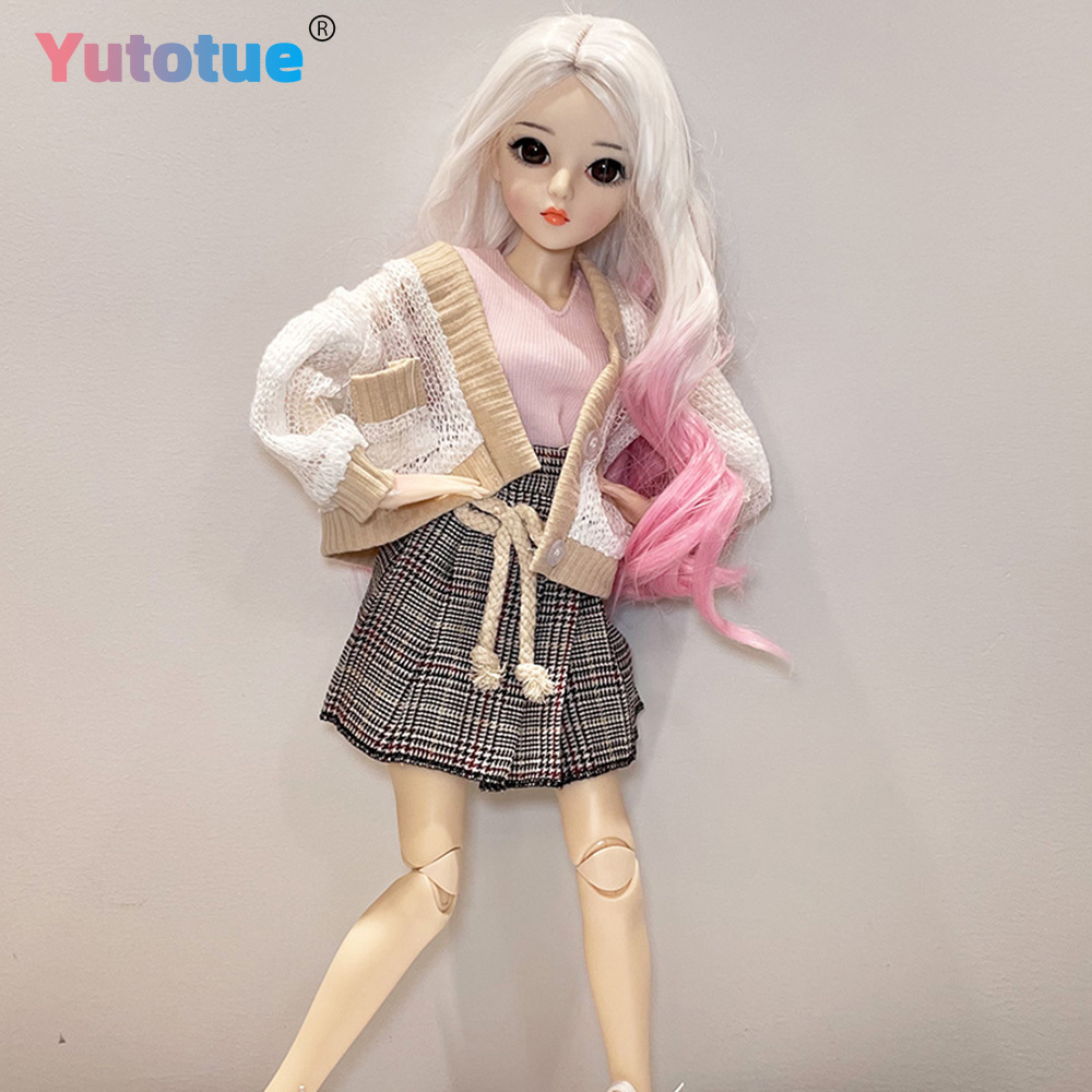 YUTOTUE 24 inch Height Girl Do - Bjd Doll 1 6 Full Set With Clothes 评论和价格