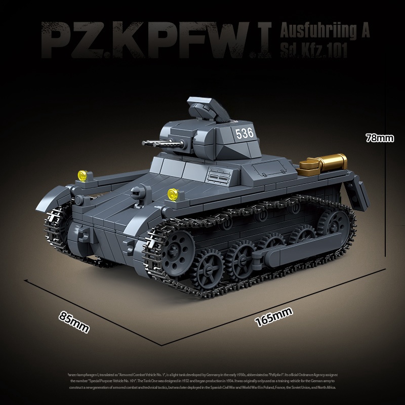 New WW2 Military Weapons Tank  - Lego Compatible Military Tank 评论和价格