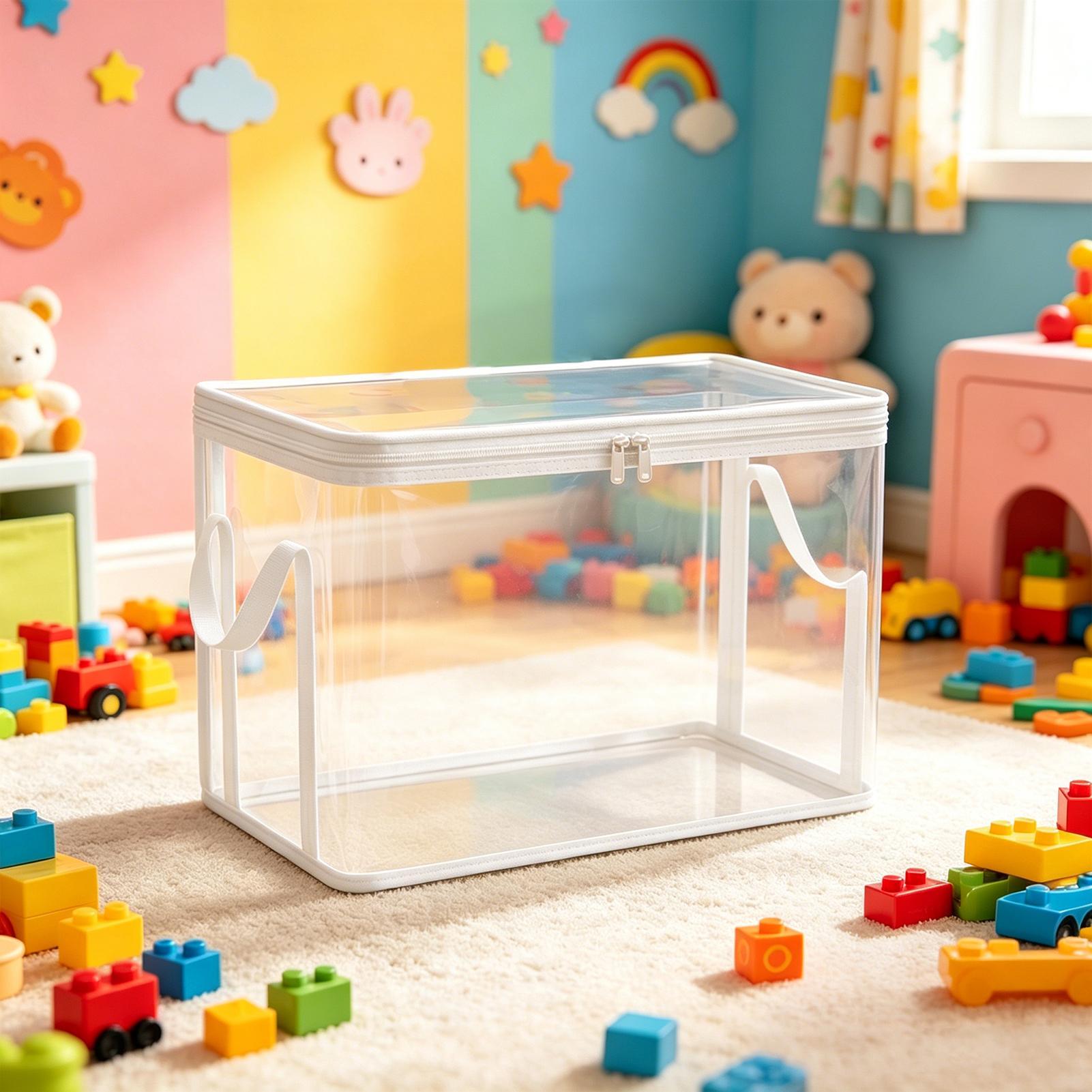 Toy Storage Bag Transparent Or - Dolls 评论和价格