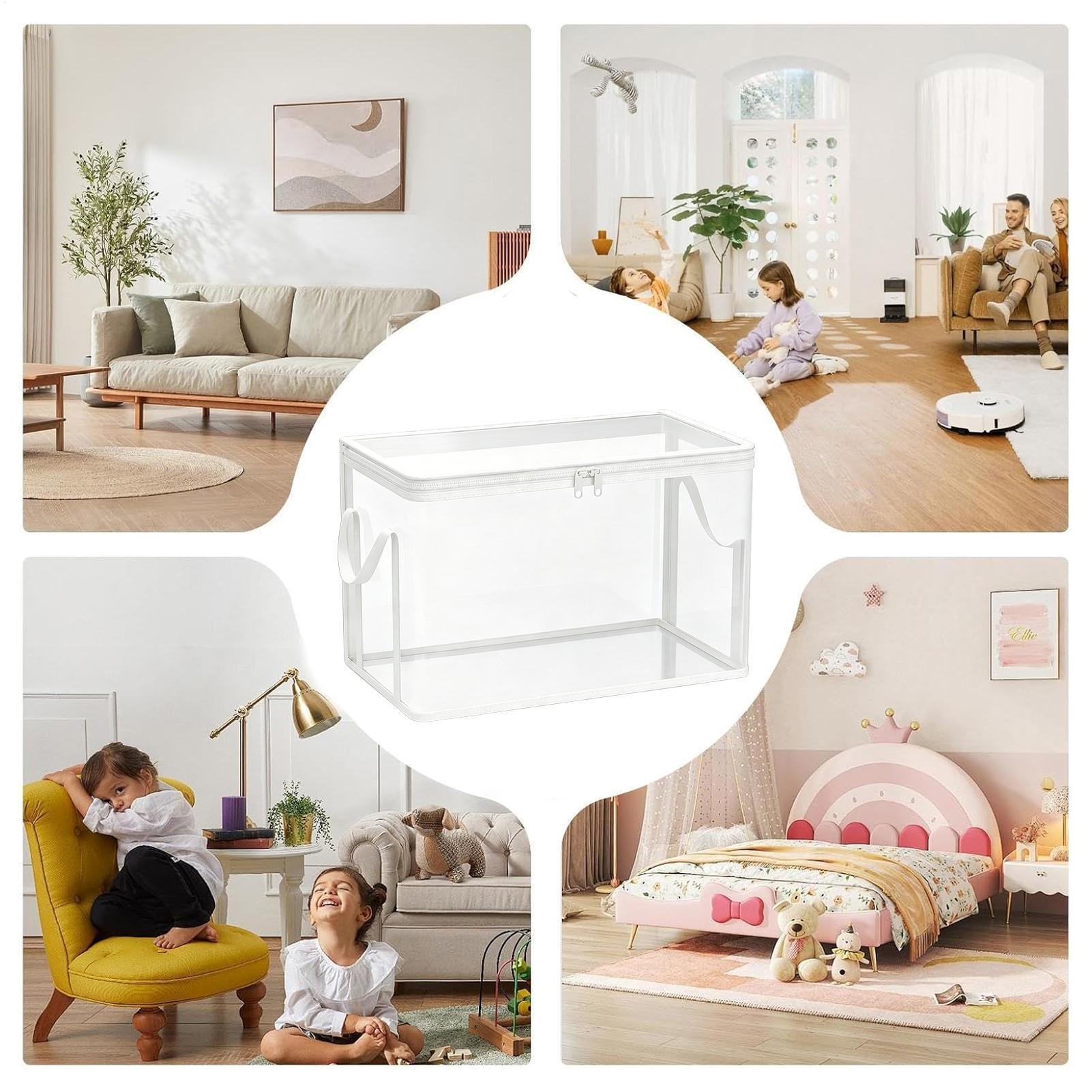 Toy Storage Bag Transparent Or - Dolls 评论和价格