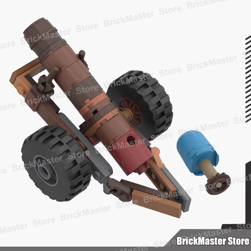 MOC Military War Scene Gas Tan - Lego Compatible Military Tank 评论和价格