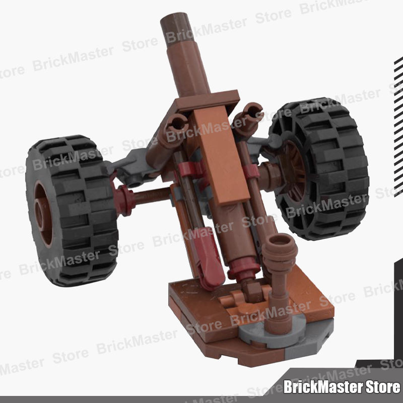 MOC Military War Scene Gas Tan - Lego Compatible Military Tank 评论和价格