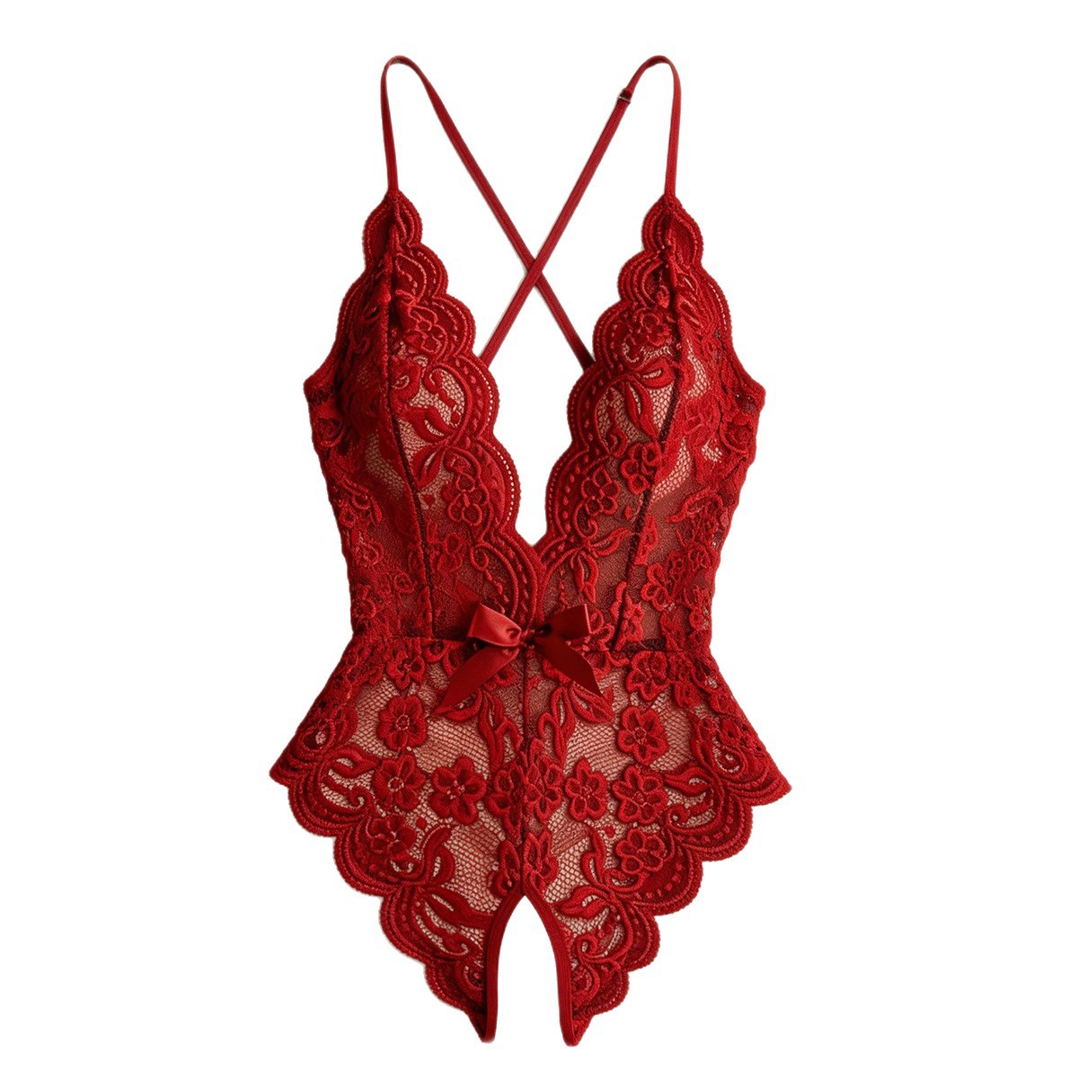Hot Crotchless Sexy Lingerie F - Dolls 评论和价格