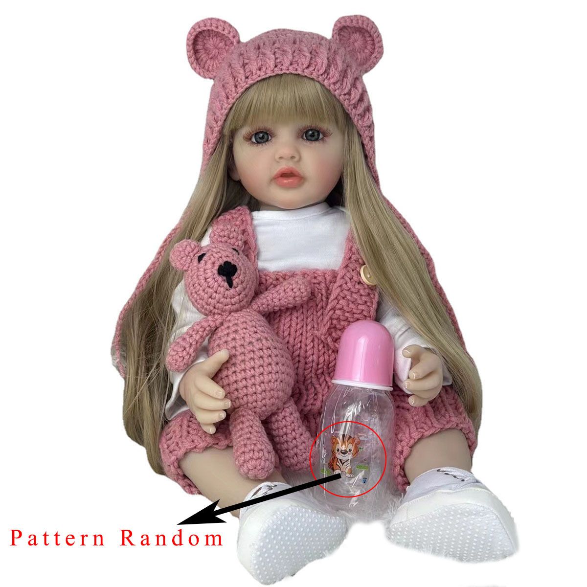 BZDOLL 55cm 22inch Lifelike Re - Reborn Baby Doll Silicone Realistic 评论和价格