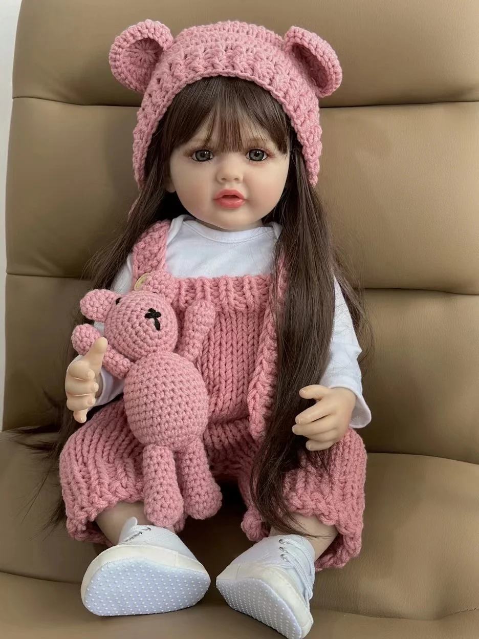 BZDOLL 55cm 22inch Lifelike Re - Reborn Baby Doll Silicone Realistic 评论和价格