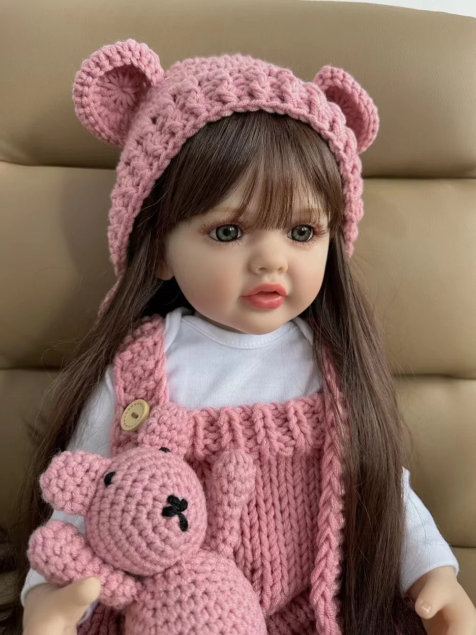 BZDOLL 55cm 22inch Lifelike Re - Reborn Baby Doll Silicone Realistic 评论和价格