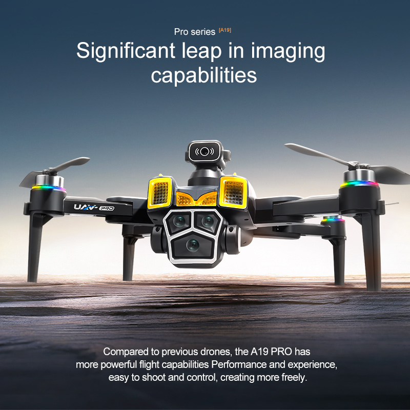 Original A19 PRO Drone 8K Aeri - Fpv Brushless Rc Drone 4K 评论和价格
