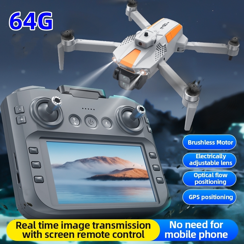 LF669 FPV Drone 5G 4.5inch LCD - Fpv Brushless Rc Drone 4K 评论和价格