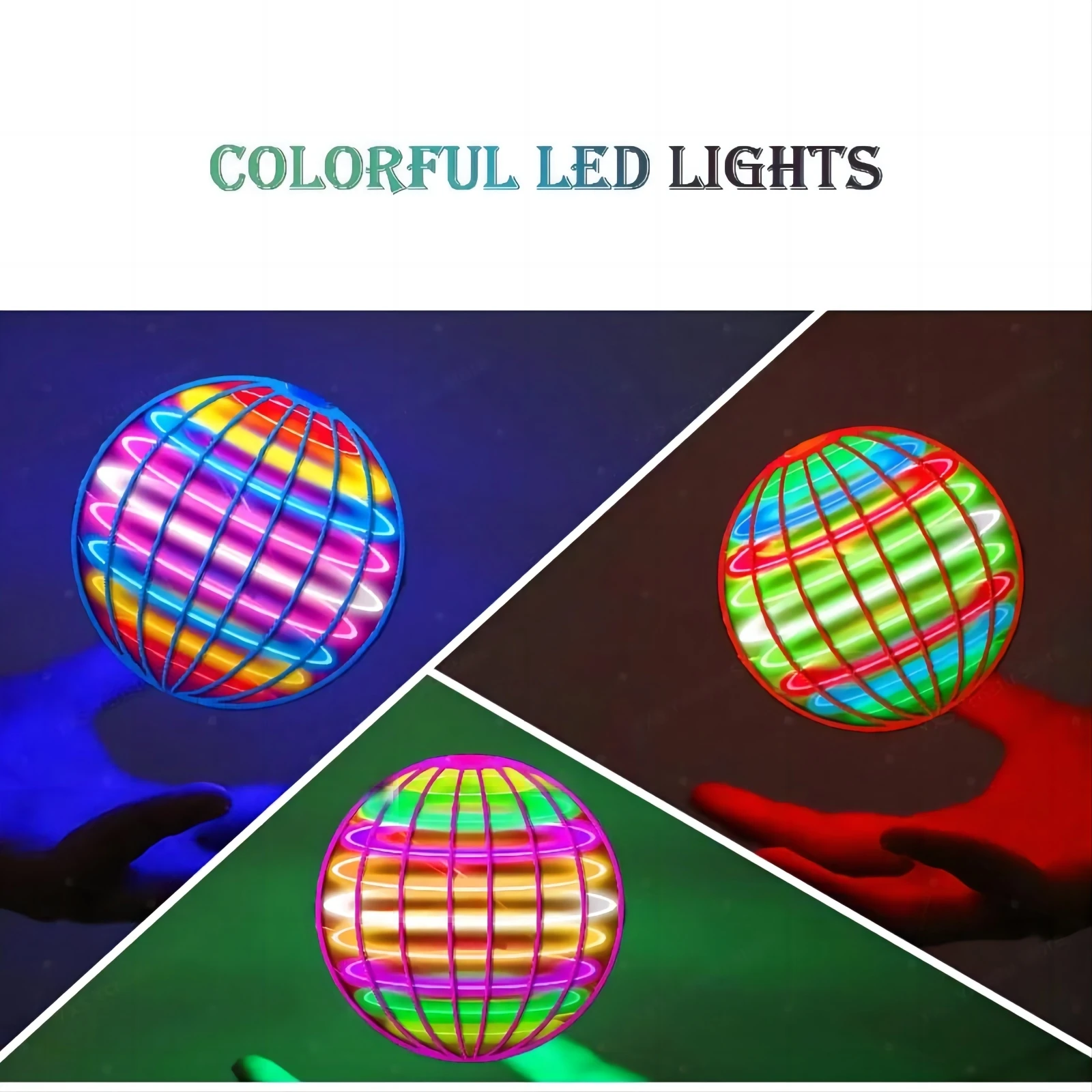 LED Light Up Flying Orb Boomer - Stem Solar Robot Kit For Kids 评论和价格