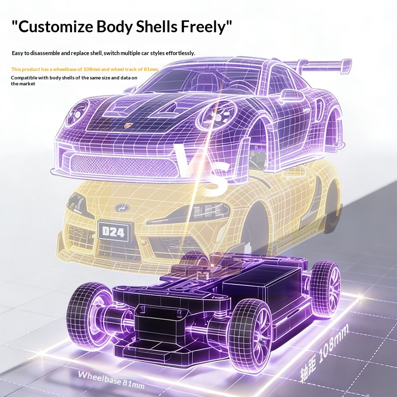1:24 D24 4wd Professional Full - Rc Drift Car 1 24 Scale 4Wd 评论和价格