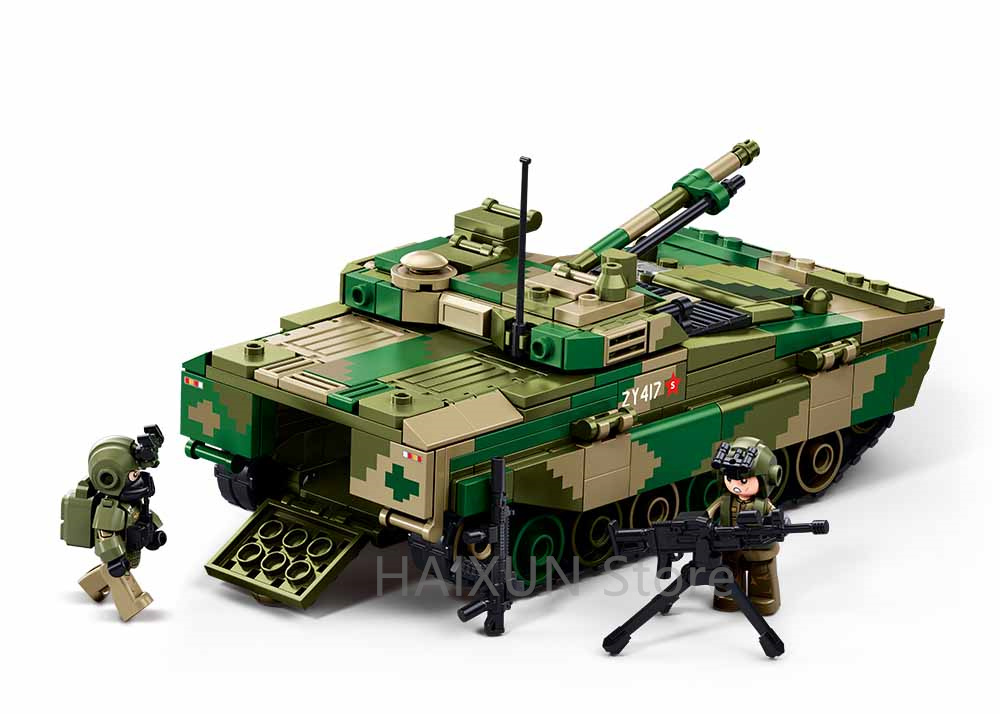 Sluban Building Boy ZBD-04AS A - Lego Compatible Military Tank 评论和价格