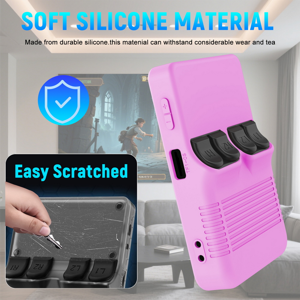 Silicone Protective Case for R - Retro Handheld Game Console R36S 评论和价格
