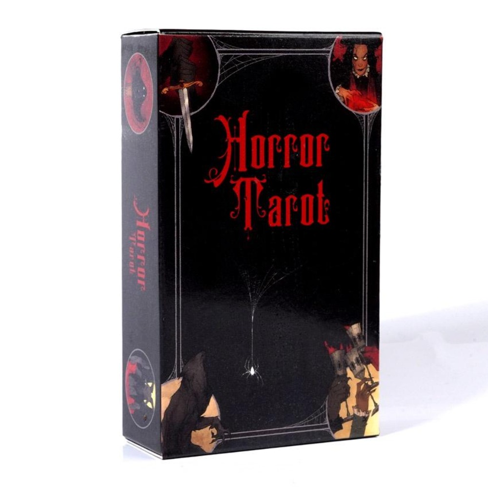 10.3*6cm Horror Tarot Deck Car - Tarot Cards Deck With Guidebook 评论和价格