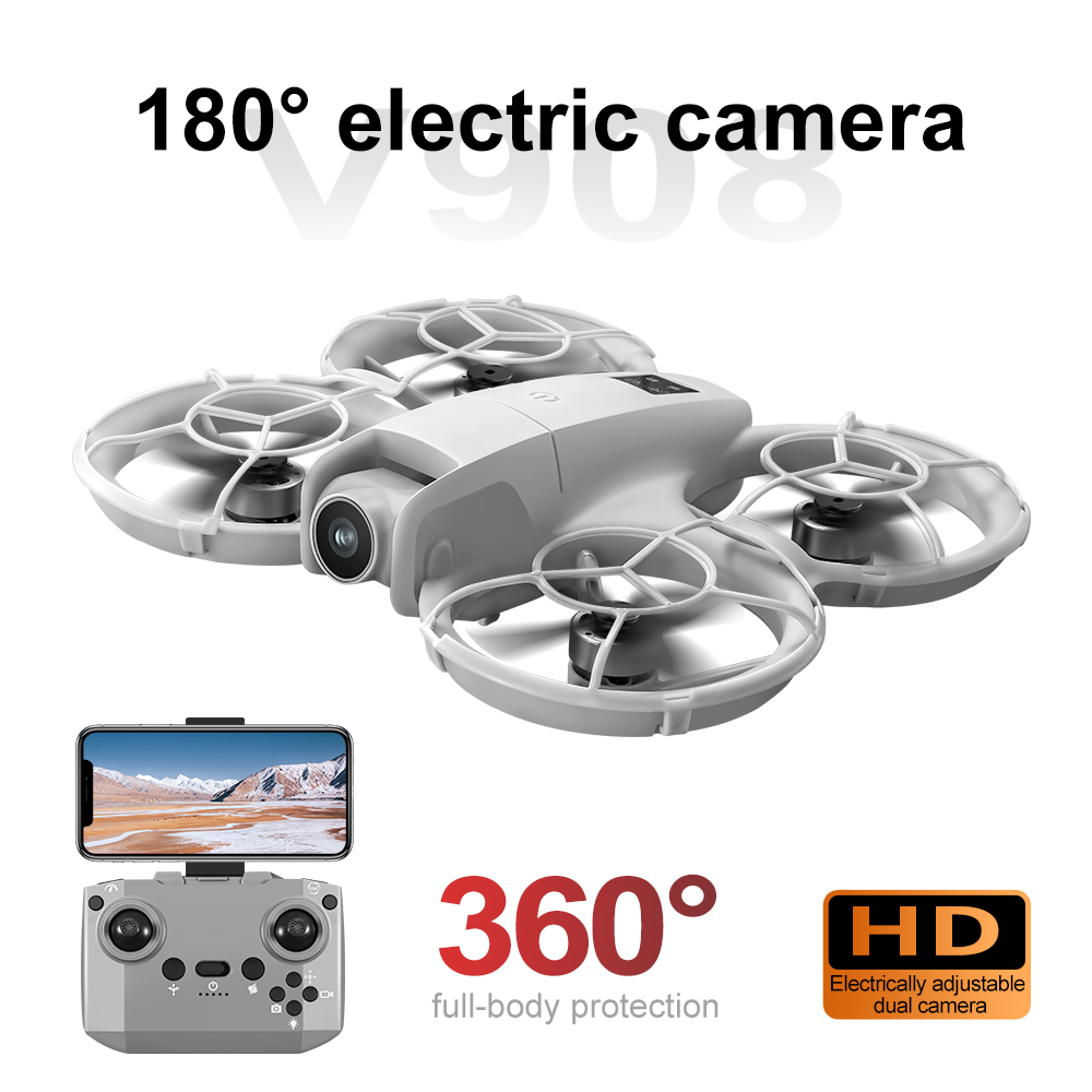 Original V908 Quadcopter Brush - Fpv Brushless Rc Drone 4K 评论和价格