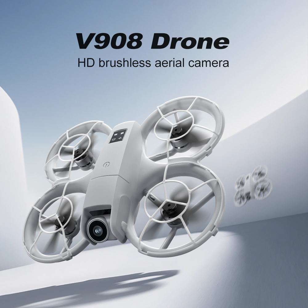 Original V908 Quadcopter Brush - Fpv Brushless Rc Drone 4K 评论和价格