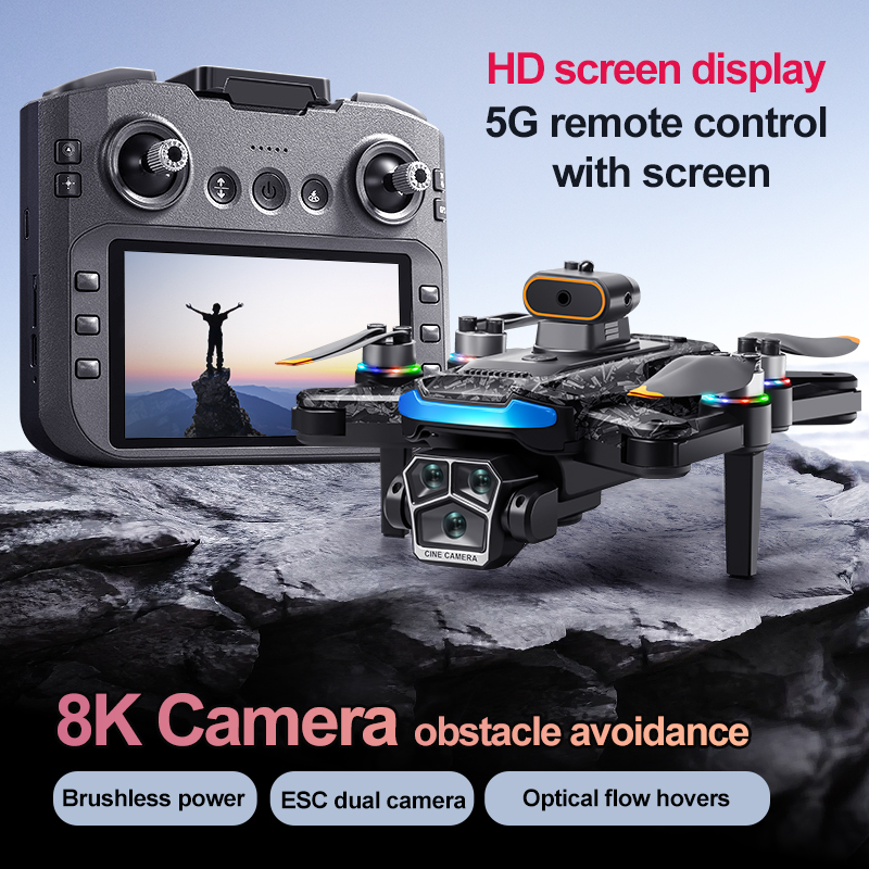 Original A14 GPS Drone 8K Thre - Fpv Brushless Rc Drone 4K 评论和价格