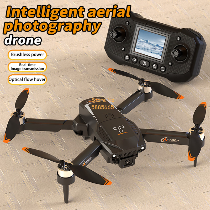 4K Dual Camera Optical Flow Br - Fpv Brushless Rc Drone 4K 评论和价格