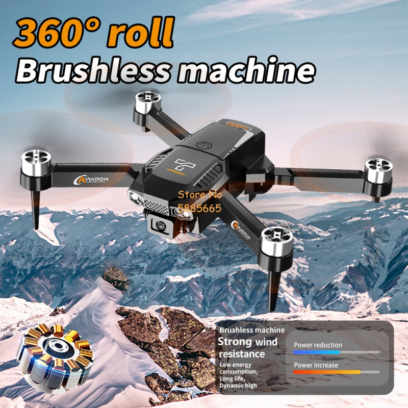 4K Dual Camera Optical Flow Br - Fpv Brushless Rc Drone 4K 评论和价格