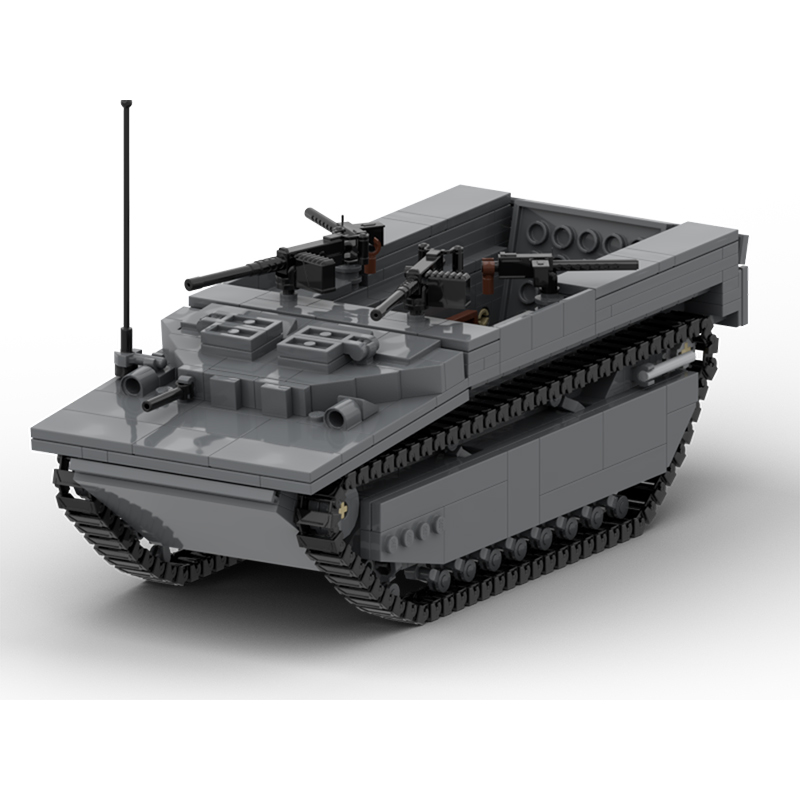 LVT-4 Modern Military Tanks Mo - Lego Compatible Military Tank 评论和价格