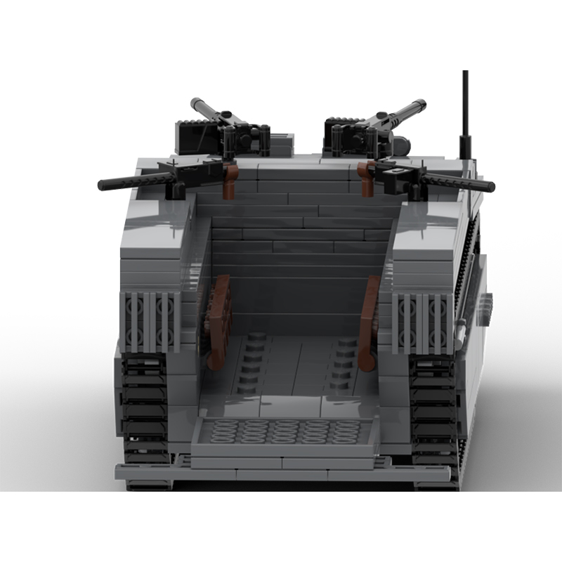 LVT-4 Modern Military Tanks Mo - Lego Compatible Military Tank 评论和价格
