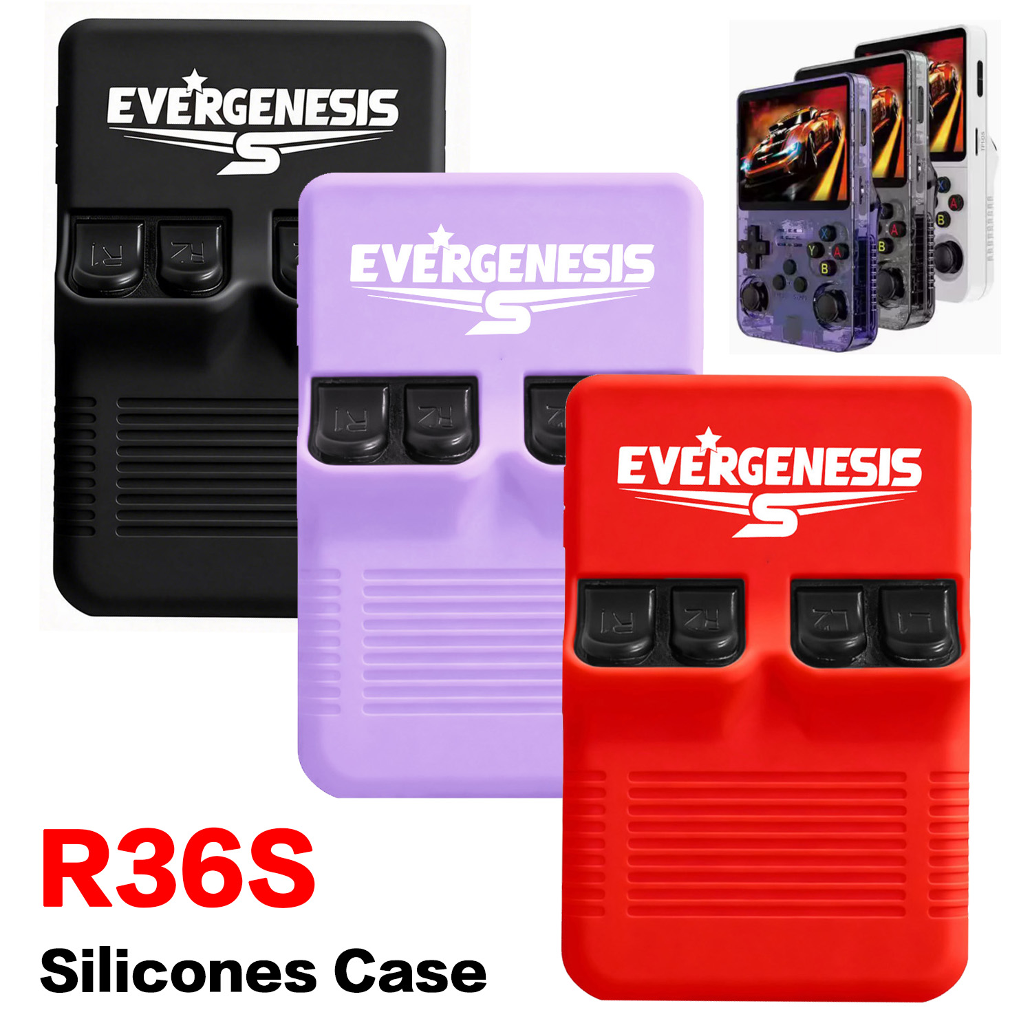 R36S Silicone Case Handheld Ga - Retro Handheld Game Console R36S 评论和价格