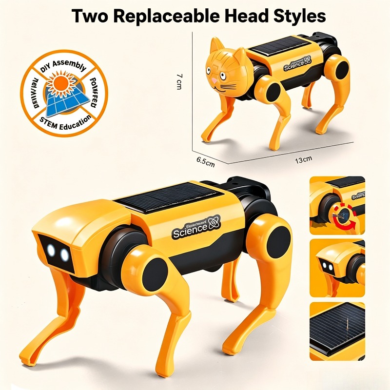 DIY Solar Powered Walking Mech - Stem Solar Robot Kit For Kids 评论和价格