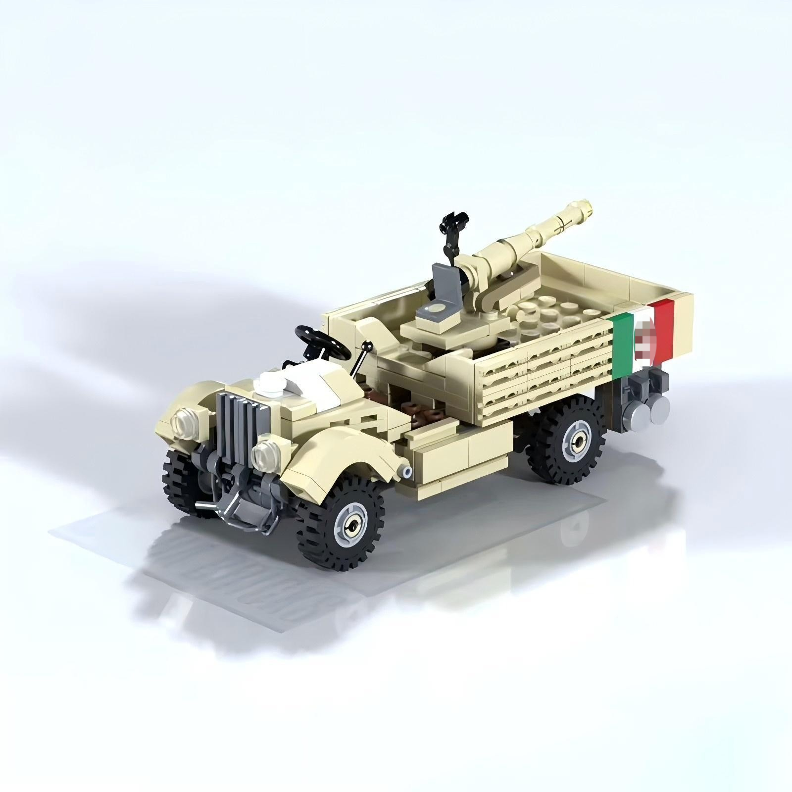 MOC Military Series Italian M1 - Lego Compatible Military Tank 评论和价格
