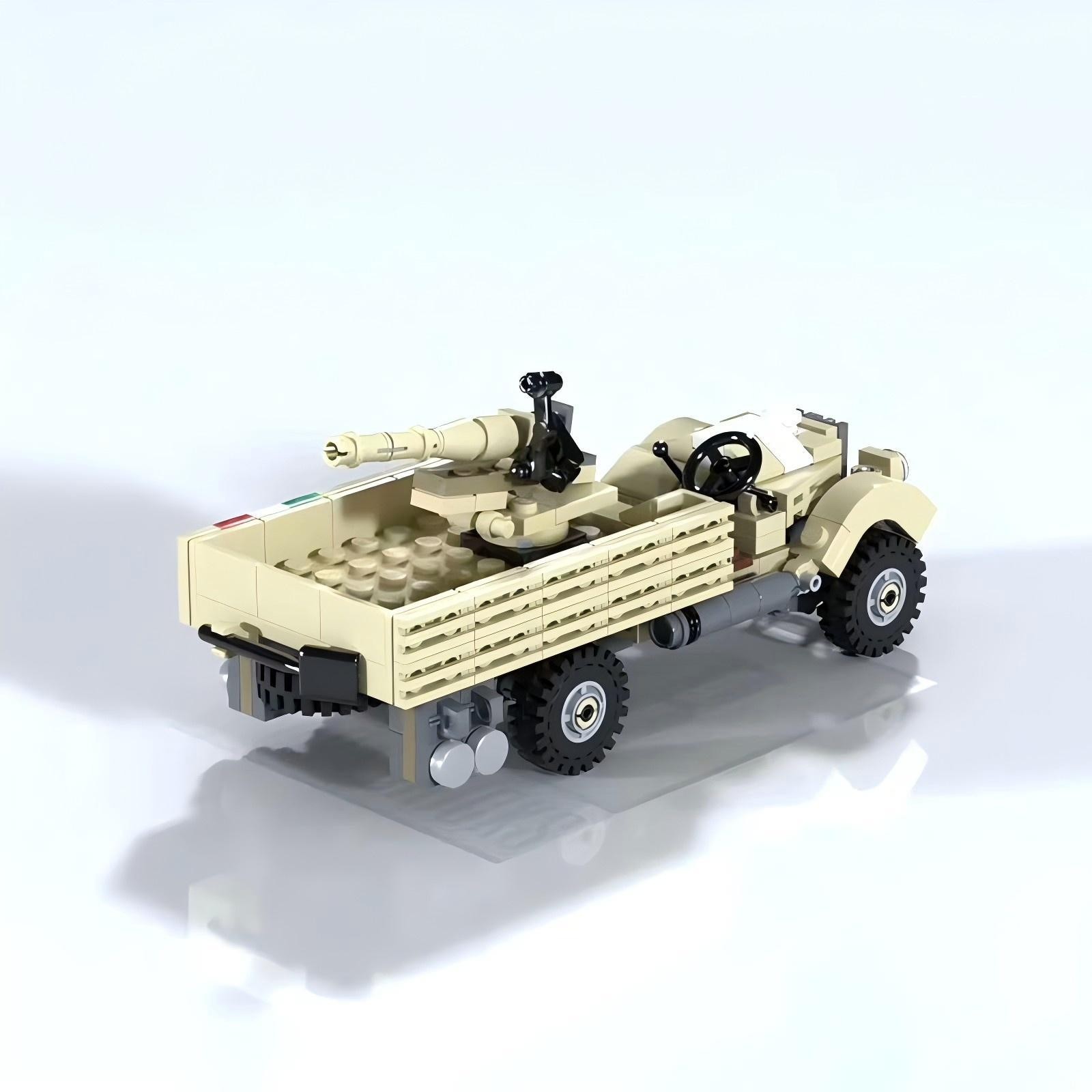 MOC Military Series Italian M1 - Lego Compatible Military Tank 评论和价格