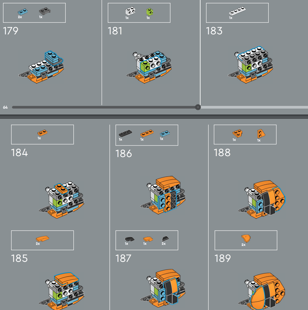 1190PCS 3D Versatile Wind Stee - Building Blocks 评论和价格