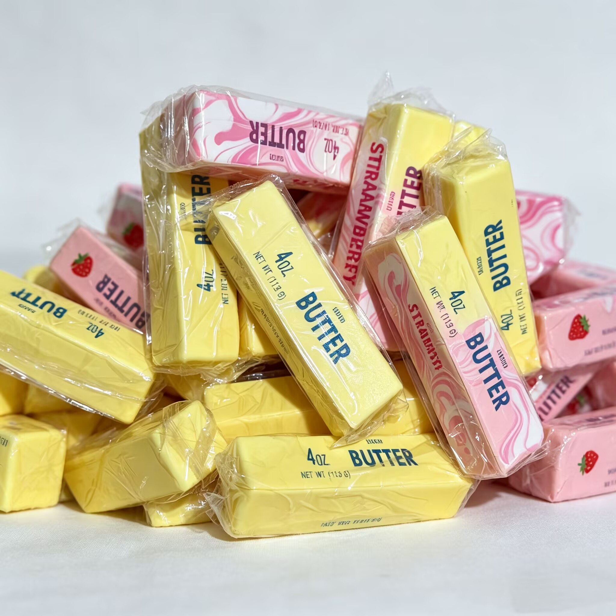 Butter Stick Squishy Stress Ba - Building Blocks 评论和价格