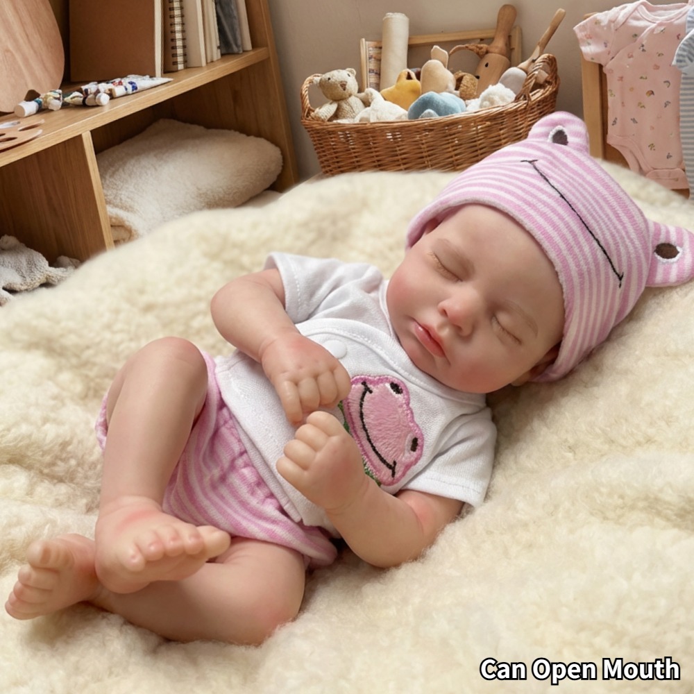 OtardDolls Loulou Can Open mou - Reborn Baby Doll Silicone Realistic 评论和价格