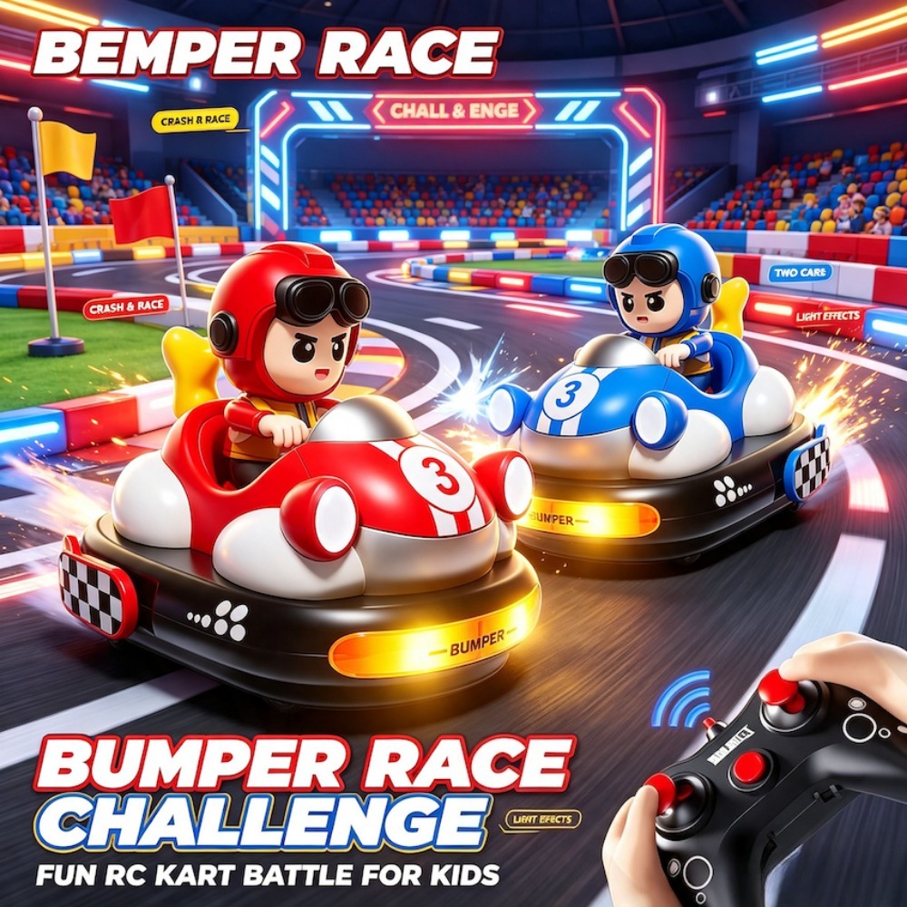 RC Collision Bumper Car Toy 2  - Remote Control Toys 评论和价格