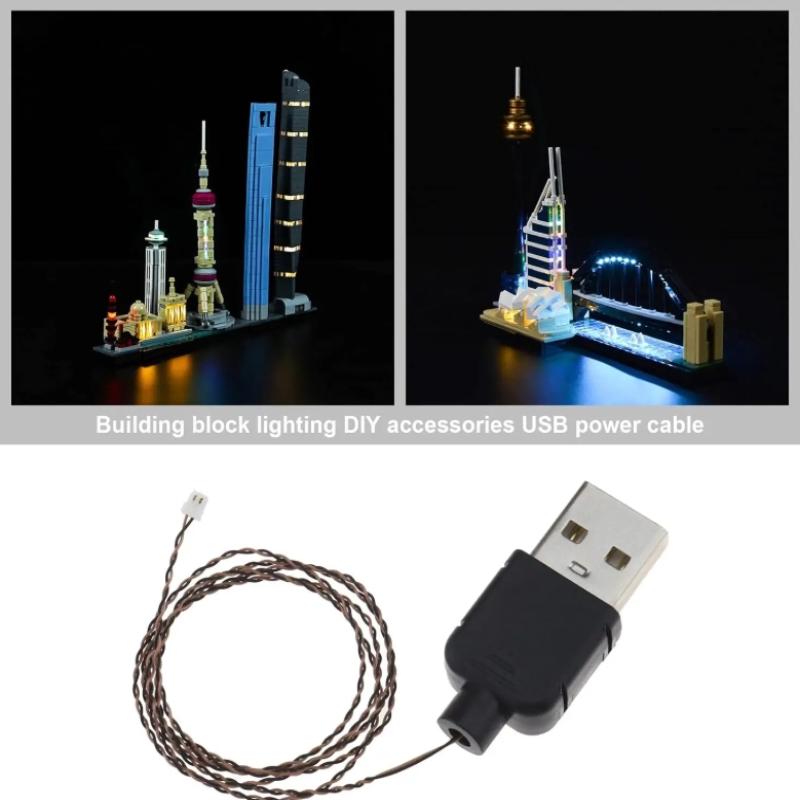 DIY 50cm USB Power Cable Compa - Building Blocks 评论和价格